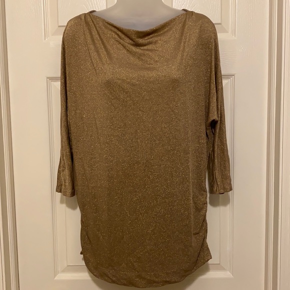 Ralph Lauren Gold Metallic Sweater - Picture 1 of 10